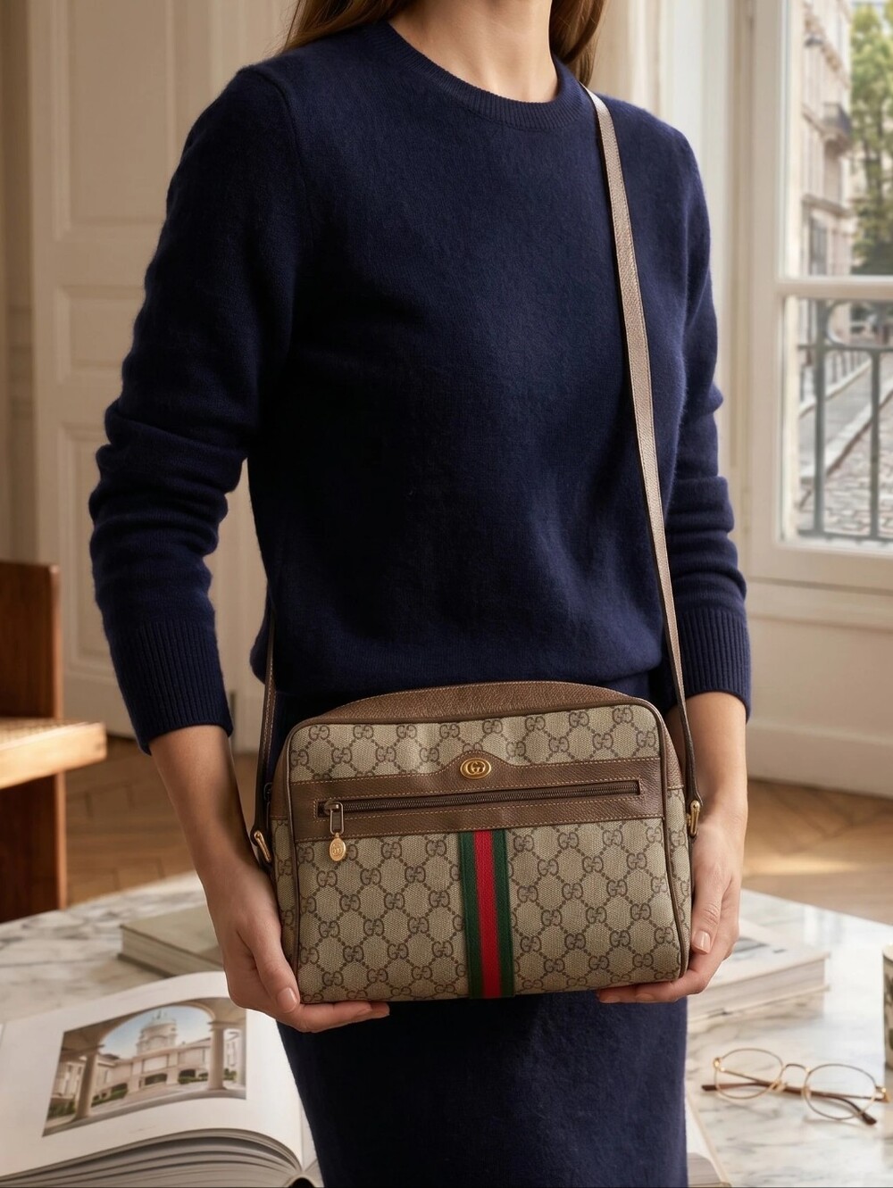 Gucci Vintage Ophidia Supreme GG Monogram Shoulder Bag - Picture 15 of 15